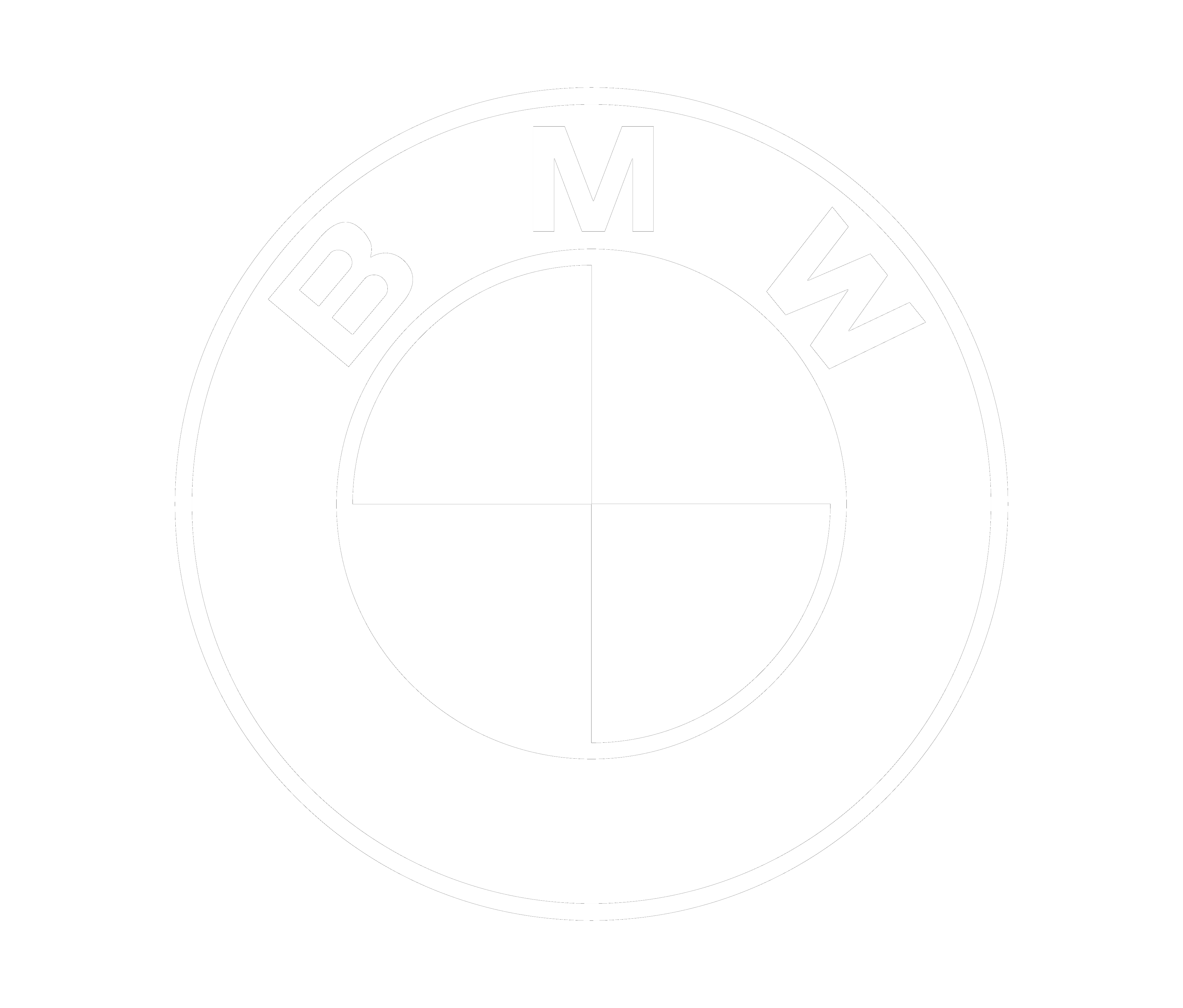 logo representing our interior design service with BMW